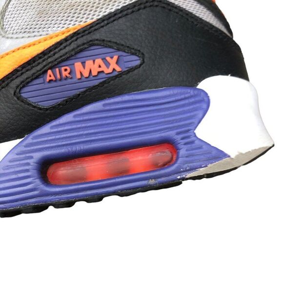 Rare 2015 nike air max 90 mesh GS 'Wolf grey' size 8.5 - Picture 12 of 16